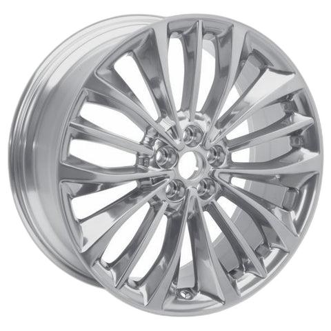 GENUINE FORD 2237309 x4 SET OF 4 GALAXY - S-MAX ALLOY WHEEL 18" 5-SPOKE Y DESIGN, ANTHRACITE MACHINED FRONT, 2010 - 2015