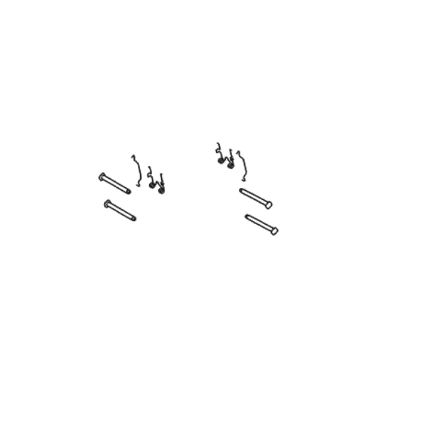 Genuine Lexus 04948-30210 Rear Pad Fitting Kit (Vented Discs) (Inc. IS & GS)
