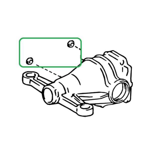 Genuine Lexus 12157-10010 Differential Plug Gasket (Inc. GS, IS-F & RX)