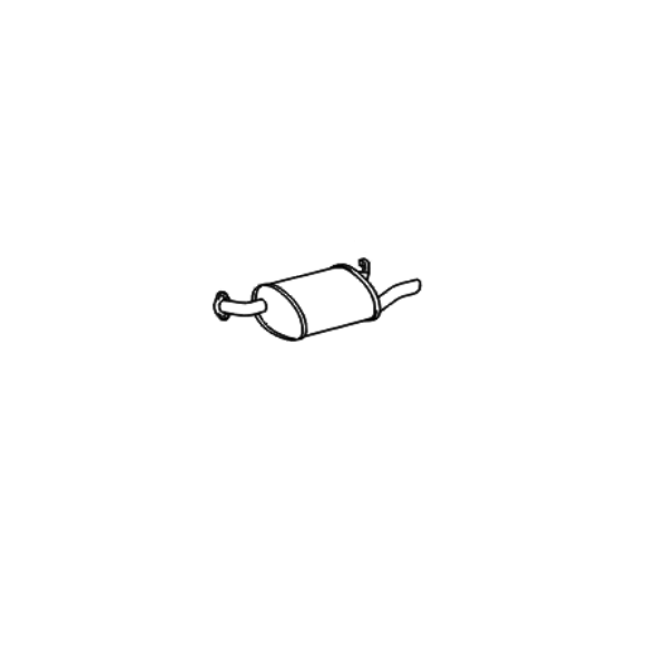 Genuine Lexus 17440-46140 GS430 N/S Exhaust Back Box