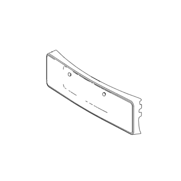 Genuine Lexus 17701-36230 IS Front Number Plate Bracket