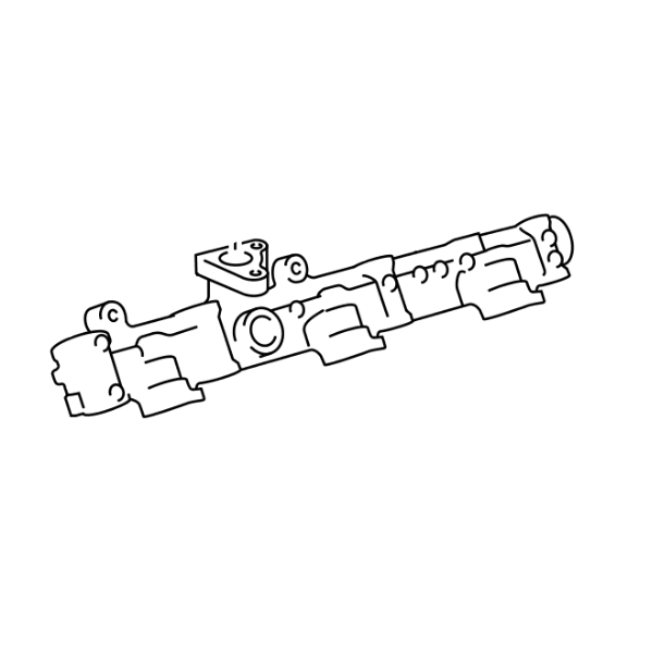 Genuine Lexus 23808-31010 IS Phase 2 Bank 2 Fuel Rail