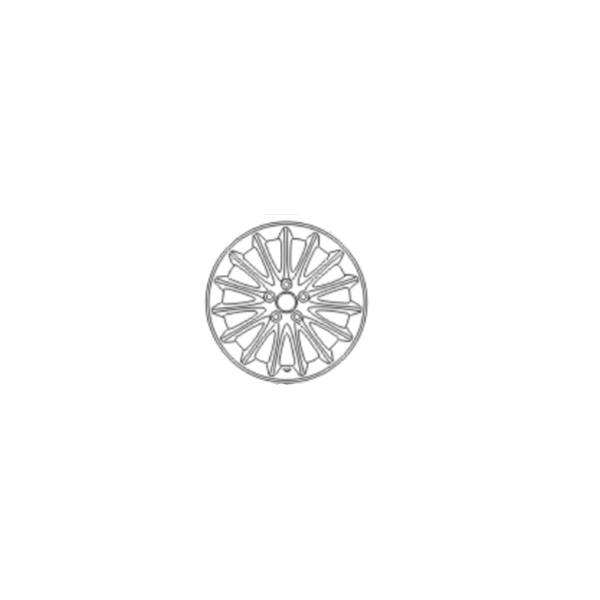 Genuine Lexus 42611-WY060 IS Phase 2 F-Sport Rear Wheel