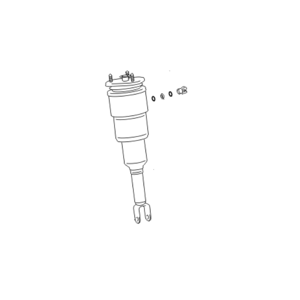 Genuine Lexus 48010-50254 LS Phase 4 O/S Front Air Suspension Unit