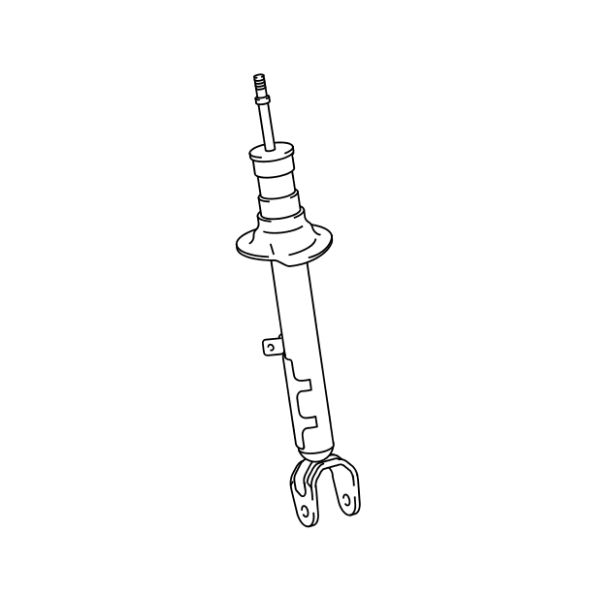 Genuine Lexus 48520-80375 GS N/S/F Shock Absorber w/AVS