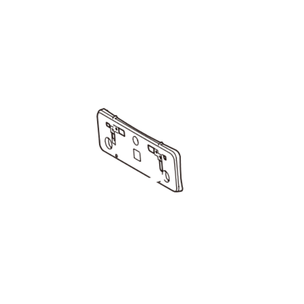 Genuine Lexus 52114-24150 RC Phase 1 Number Plate Bracket