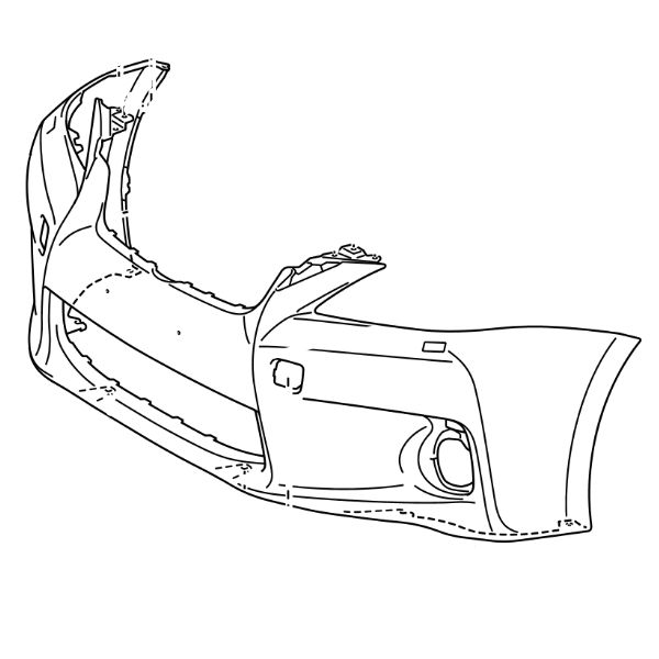 Genuine Lexus 52119-76915 CT F-Sport Phase 1 Front Bumper
