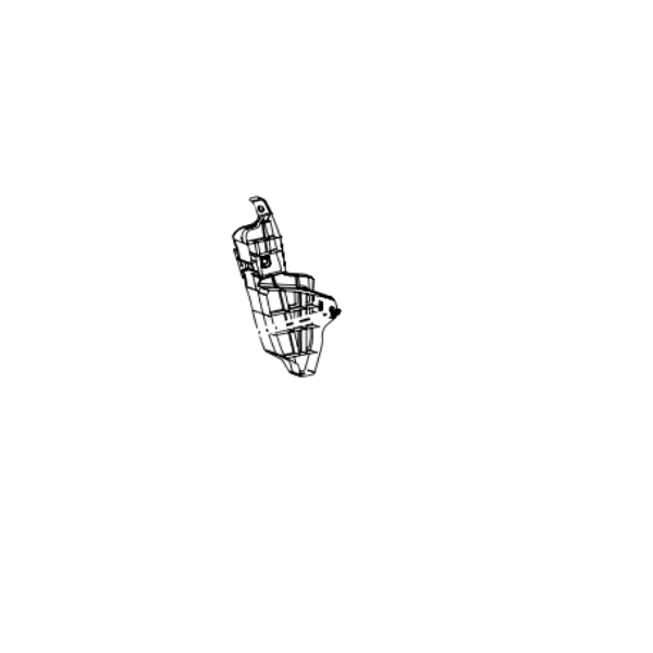 Genuine Lexus 52156-53010 IS Phase 2 N/S Rear Bumper Support