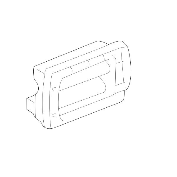 Genuine Lexus 62930-12161 Rear Side Ventilator (Inc. IS & LS)