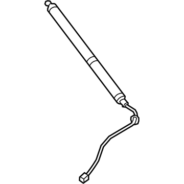 Genuine Lexus 68920-48061 Electric Boot Strut (Inc. NX & LS)