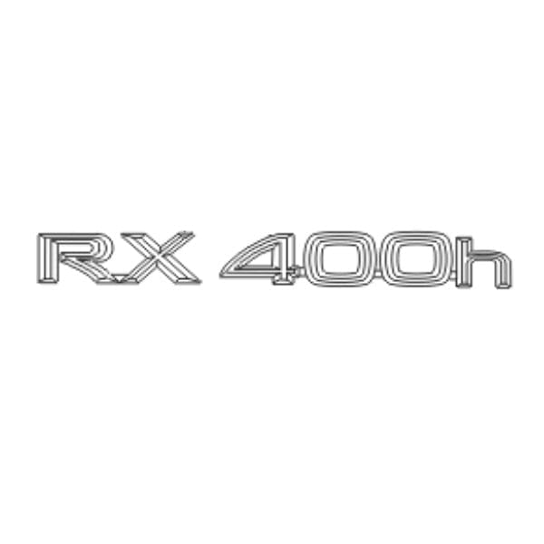 Genuine Lexus 75443-48140 RX Rear Door Name Badge