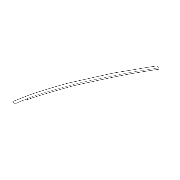 Genuine Lexus 75555-48070 RX Phase 3 N/S Roof Gutter Moulding