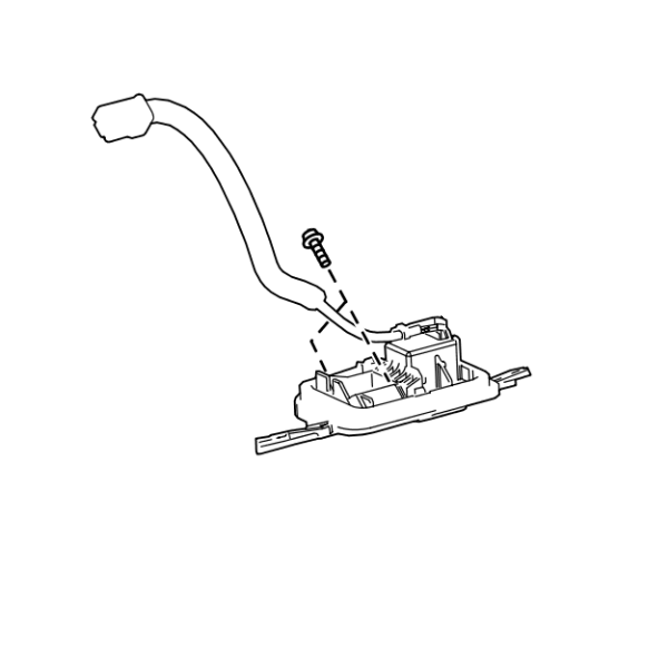 Genuine Lexus 84945-24040 RC Boot Release Switch