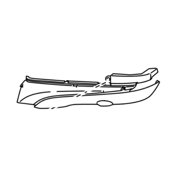 Genuine Lexus 87948-78010 NX Phase 1 N/S Mirror Lower Outer Cover