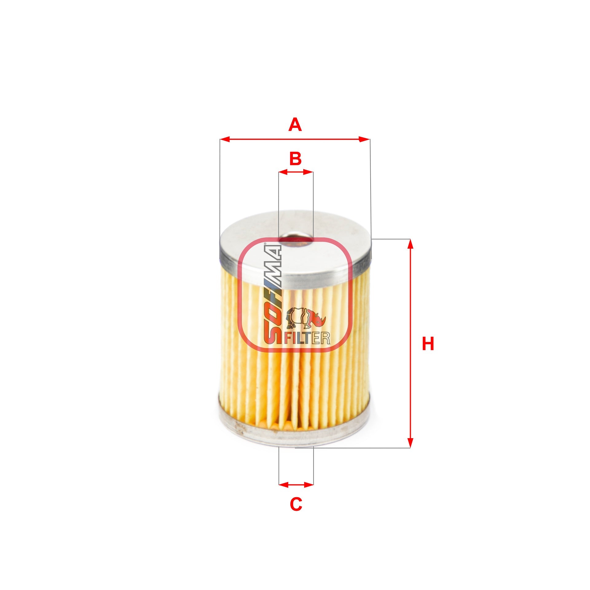 SOFIMA S6010N Fuel Filter