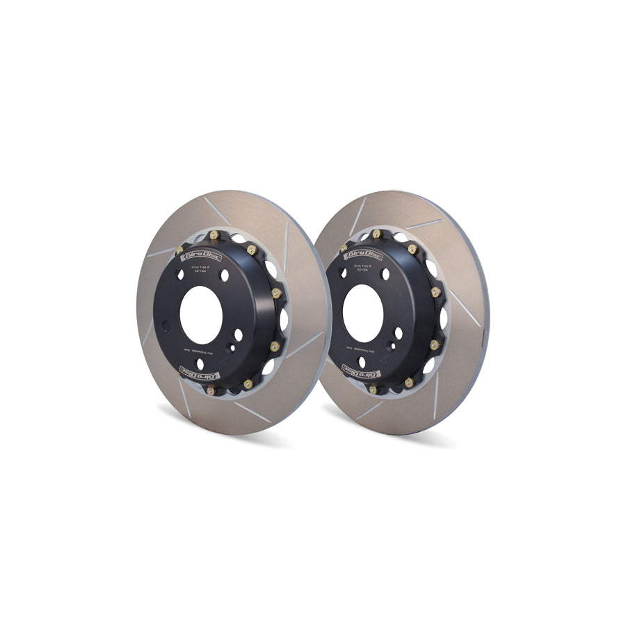 Girodisc A2-166 Honda Civic Rear 2-Piece Brake Discs - Pair