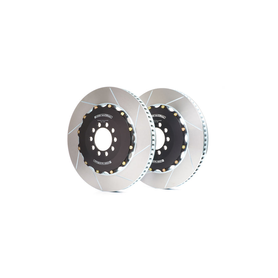 Girodisc A2-183 Ferrari Rear 2-Piece Brake Discs - Pair (Inc. 458 & 488)