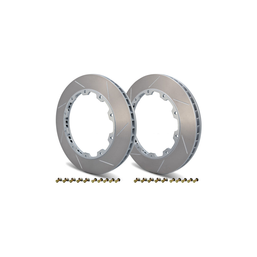 Girodisc D2-050 Audi Lamborghini 2-Piece Rotor Replacement Ring - Pair (Inc. R8, Gallardo, Huracan)