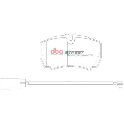 DBA DB1955SP High Performance Brake Pad Set