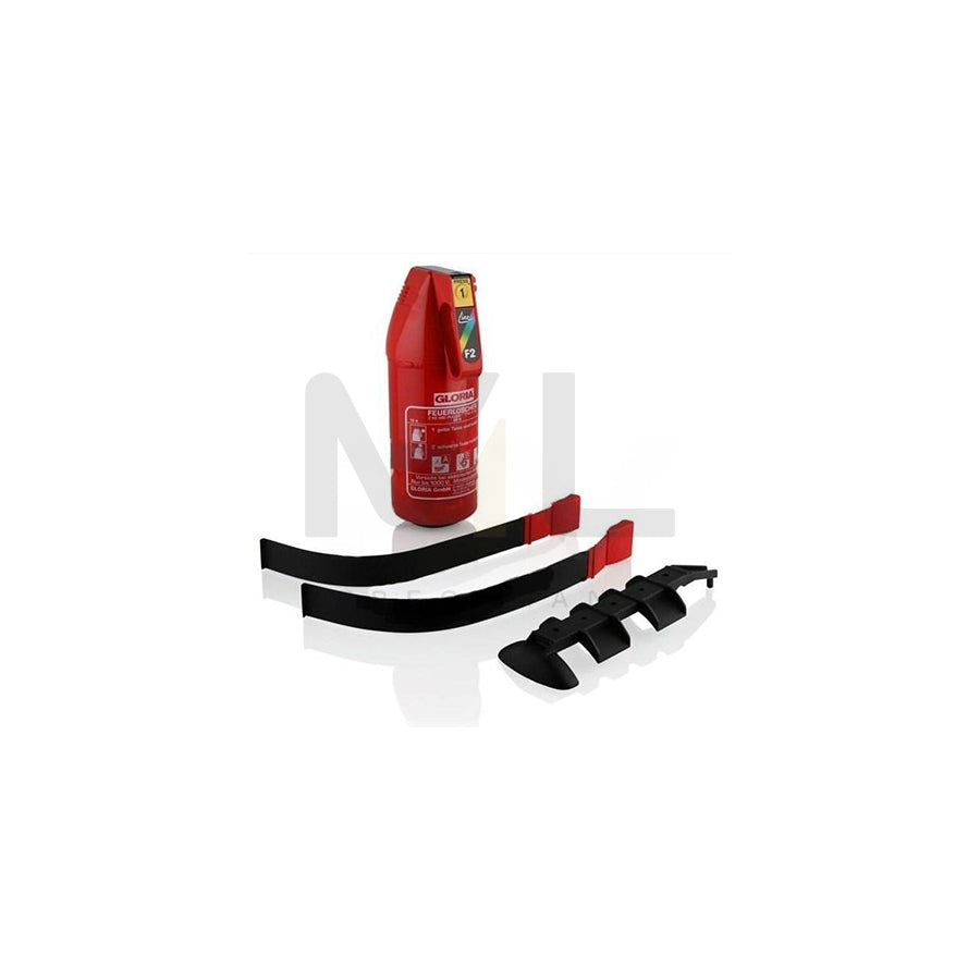 GLORIA 1863.0000 Fire extinguisher 4,6kg, -30 + 60°C, Dry Powder, 2kg, Time Domain: 10 sek, 316/115/160 mm
