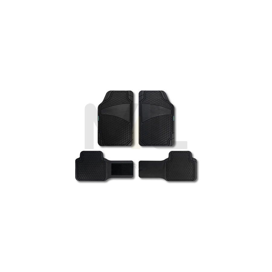 Goodyear Universal fit GOD9016 Floor mat set PVC, Front and Rear, Black