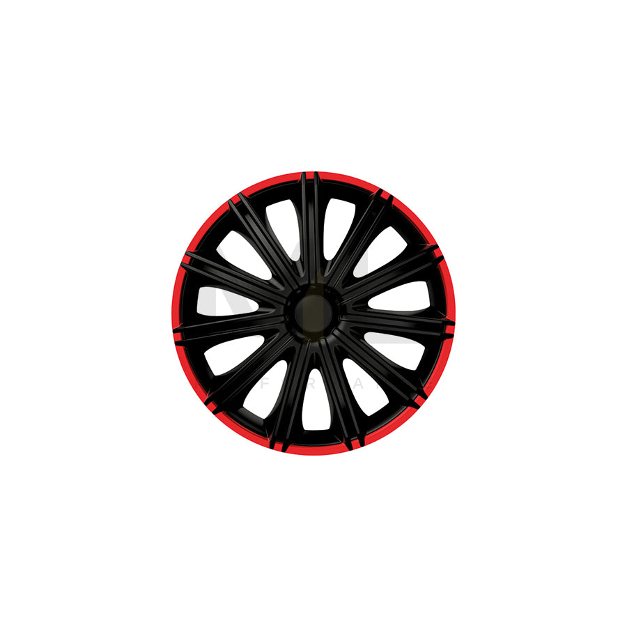 Gorecki Nero, 4 Racing 2211184 Wheel trims 14 Inch Red/Black