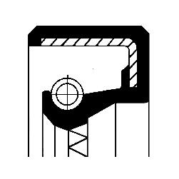 CORTECO CO12000755B Crankshaft Shaft Seal