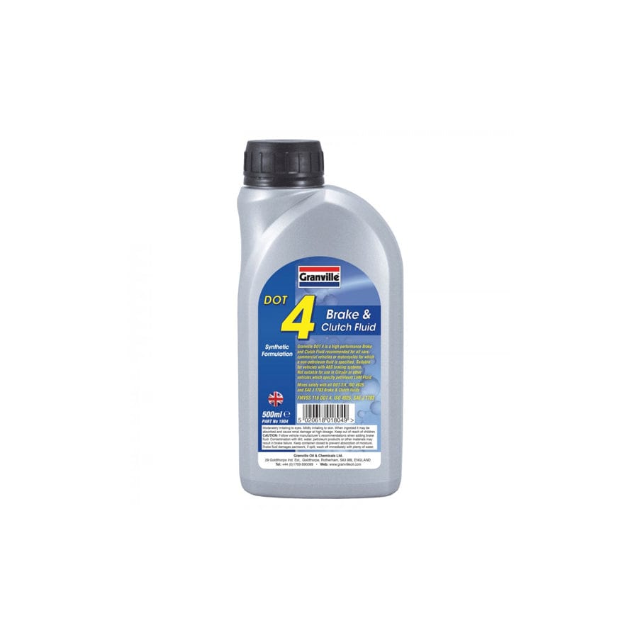 GRANVILLE 7100035 BRAKE FLUID DOT 4 500ml