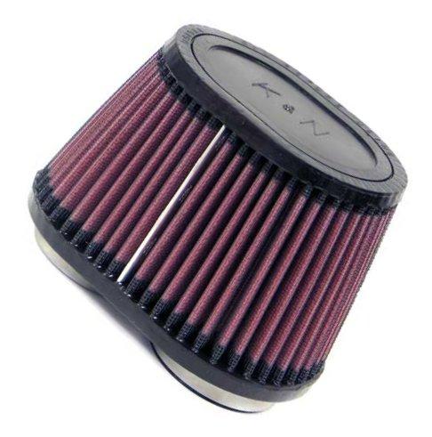 K&N Engineering K&N Universal Rubber Filter Dual Flange Oval Tprd 3.75in Base O/S W x 3.438in Top O/S W x 6.75in H