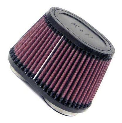 K&N Engineering K&N Universal Rubber Filter Dual Flange Oval Tprd 3.75in Base O/S W x 3.438in Top O/S W x 6.75in H