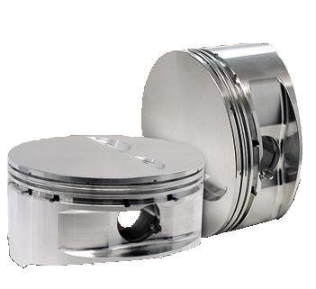 CP Pistons CP Piston & Ring Set for Ford 5.4L V8 Modular Dish - 3.572 Bore - 8.0:1 CR - Set of 8