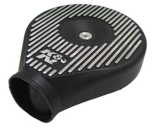 K&N Engineering K&N Universal Plenum 11.89in L x 9in Dia x 4.75in H - Black