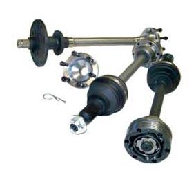 Driveshaft Shop DSS 06-09 Subaru Legacy Spec B With R180 STI Differential Level 5 Axle/Hub Kit SU50