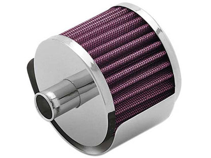 K&N Engineering K&N 1.375in Flange ID x 3in OD x 2.5in Height Clamp On Crankcase Vent Filter