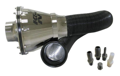 K&N Engineering K&N Universal Apollo Black Cold Air Intake - 70mm OD FLG PP