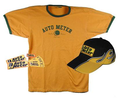 Autometer Black Competition Instruments T-Shirt - XXL