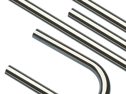 Borla 2.5in Stainless Steel Straight Tubing - 5ft