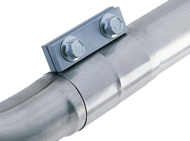 Borla Universal 2.25in (57mm) Stainless Steel Half Moon Clamp
