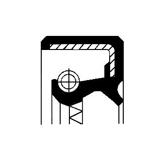 CORTECO CO19035205B Crankshaft Shaft Seal