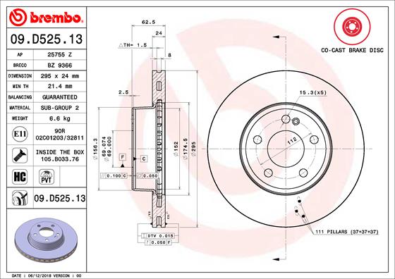 BBP 41334CARLSON Disc Brake Caliper Repair Kit