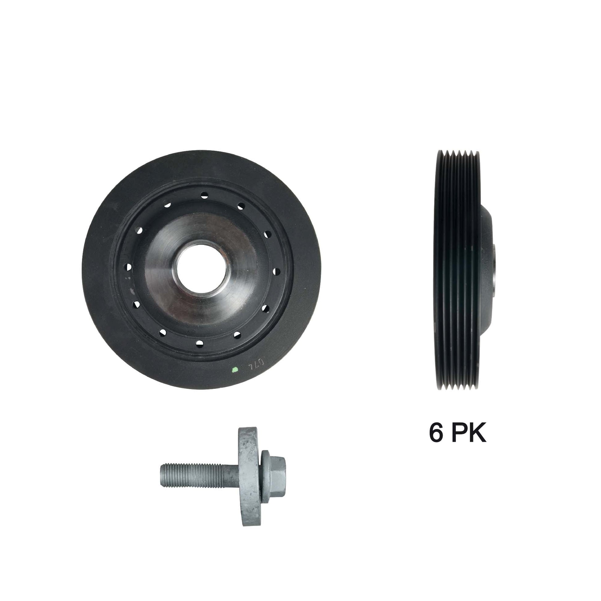 GATES GATTVD1113A Crankshaft Belt Pulley