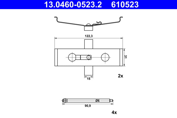 BERAL BCR110A Brake Disc