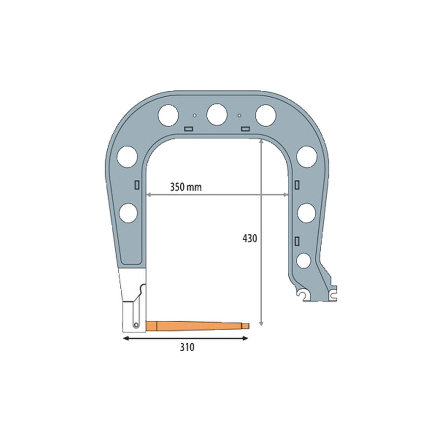 Gys 021433 C7 Arm (Insulated) & Wall Bracket Car Body Accessories