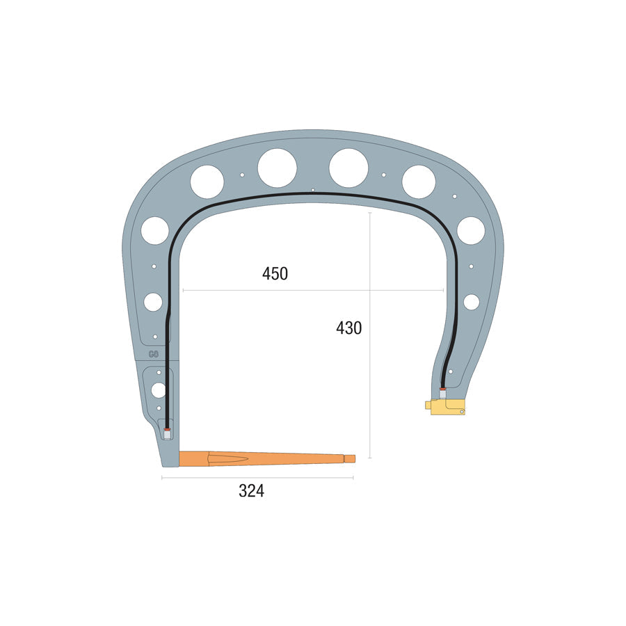 Gys 022836 G8 Arm (Insulated) & Wall Bracket Car Body Accessories
