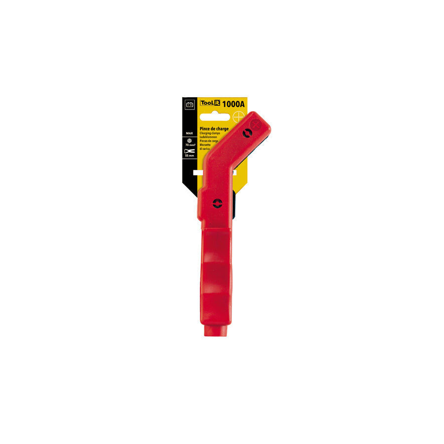 Gys 025769 Red Insulated Curved Clamp 1000A - On Card Charger Accessories