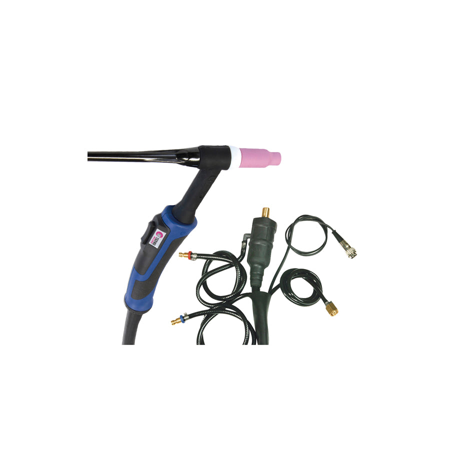 Gys 038202 Tig Torch Grip Sr20 Db - Liquid - 4M - Connect. 35/50 + 7Pin Amphenol Welding Accessories