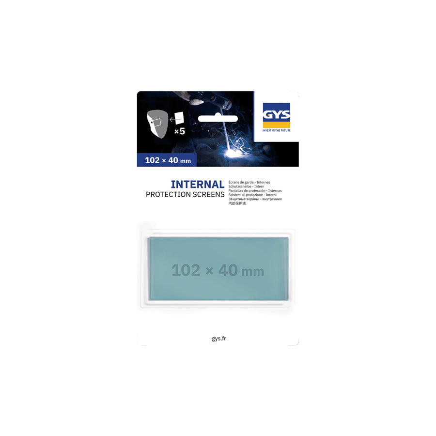 Gys 040830 5 Screens (102X40) Int. / Techno 11 Welding Accessories