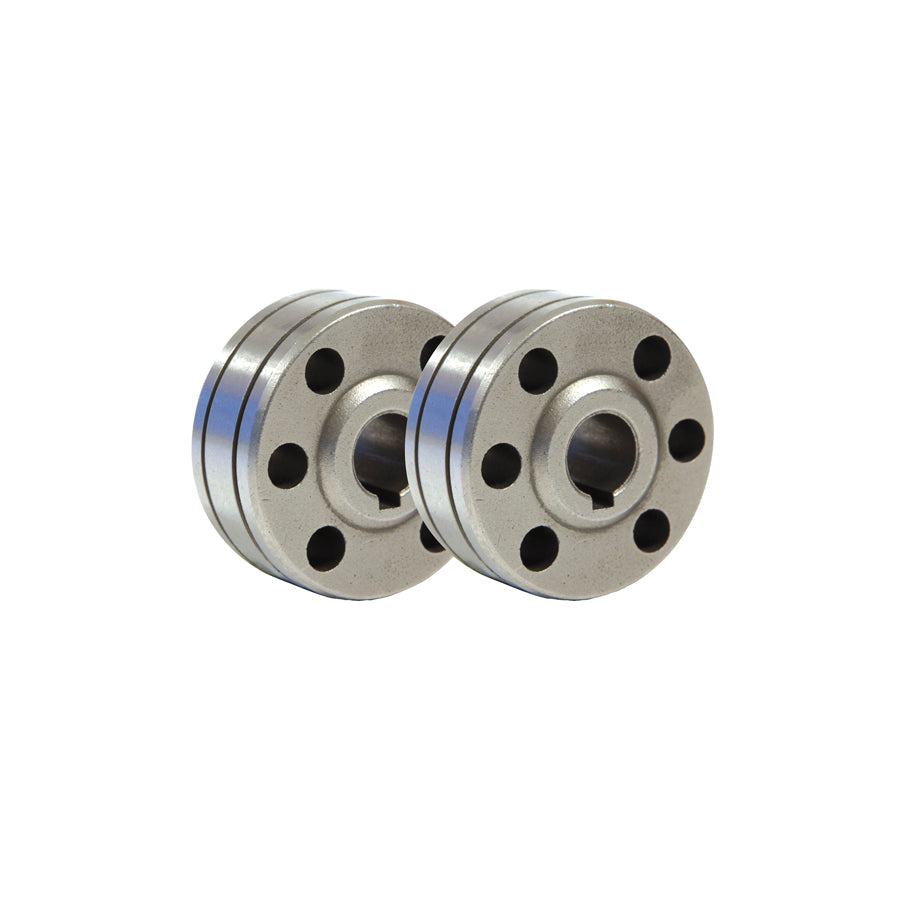 Gys 042377 Set Of 2 Drive Rolls Type B - Ø 0.8/1 - Aluminium Welding Accessories