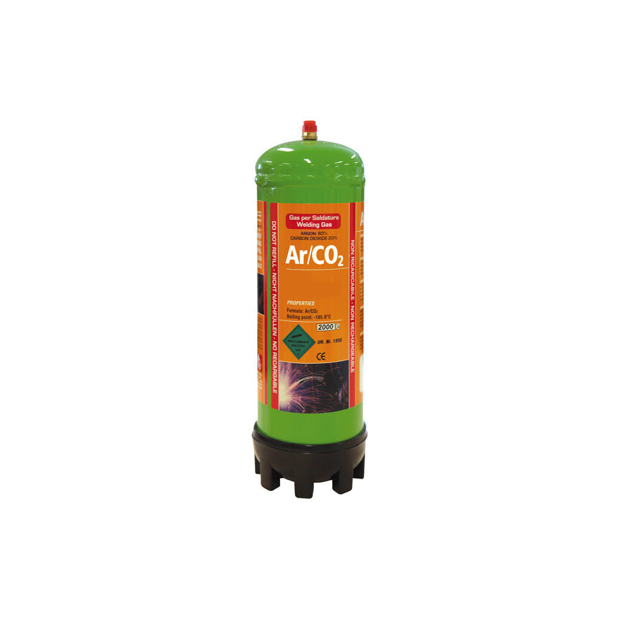 Gys 043664 Disposable Gas Cartridge - Argon/Co2 - 1.8L Welding Consumables