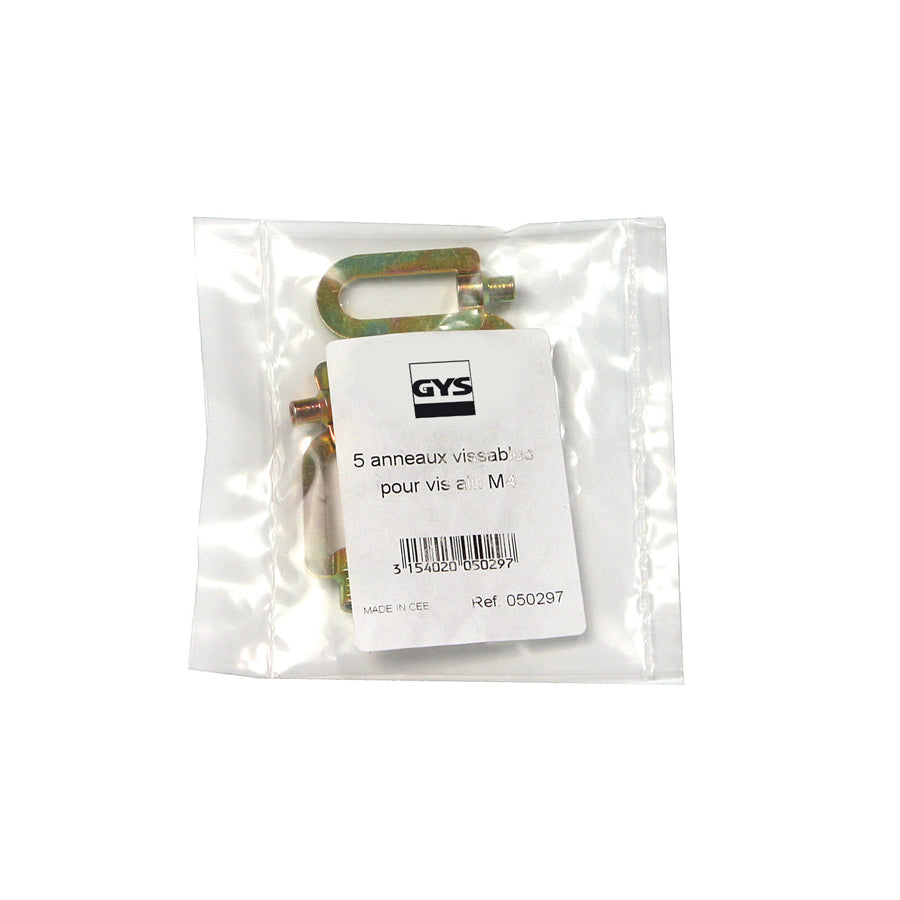 Gys 050297 5 Screwable Ring For Alu Screws M4 Car Body Consumables
